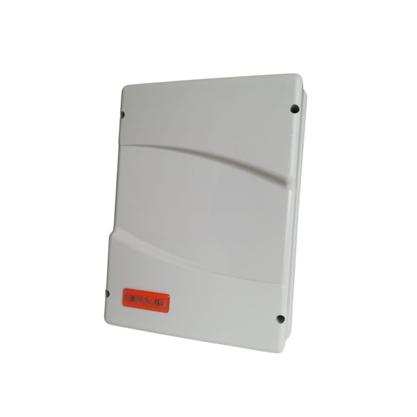 Unité de commande Faac 6100263 Genius Brain 15 pour portails battants 24 V/230 V avec coffret